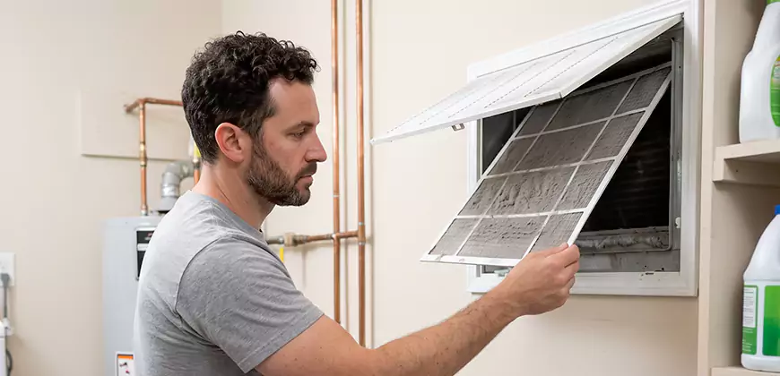 AC Filter Cleaning in Westland