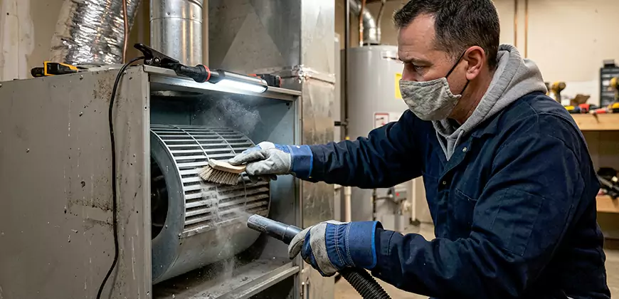 Commercial Vent Decontamination in Westland
