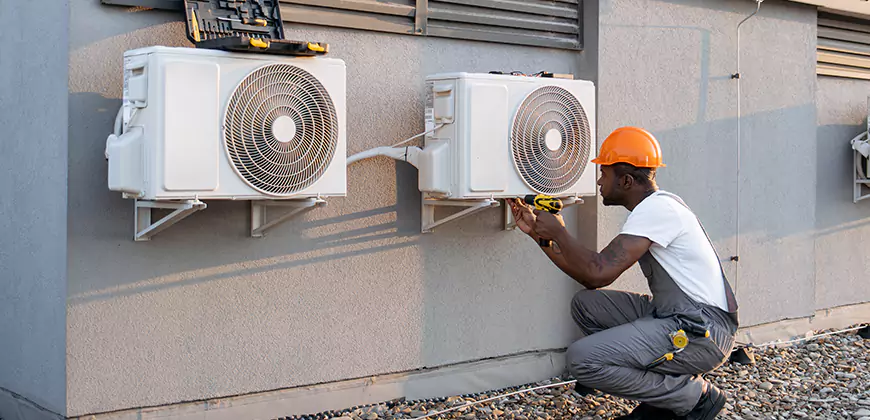 Central AC Outdoor Unit Cleaning in Westland