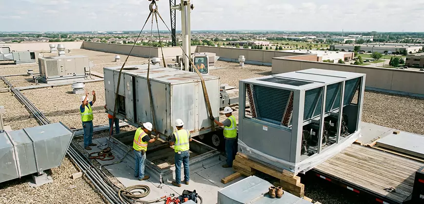 Warehouse and Industrial HVAC Replacement in Westland